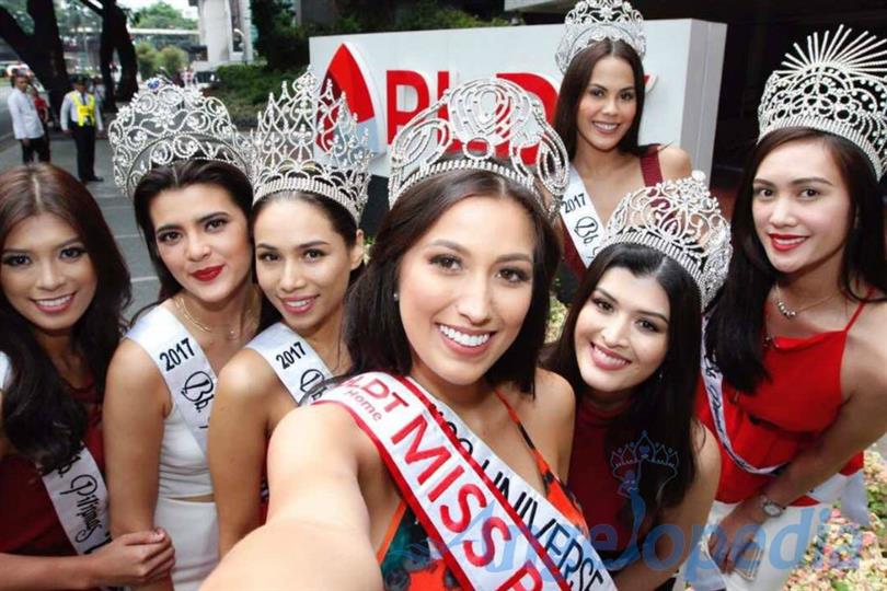 PLDTHome welcomed Rachel Peters along with the Binibining Pilipinas 2017 newly crowned Queens